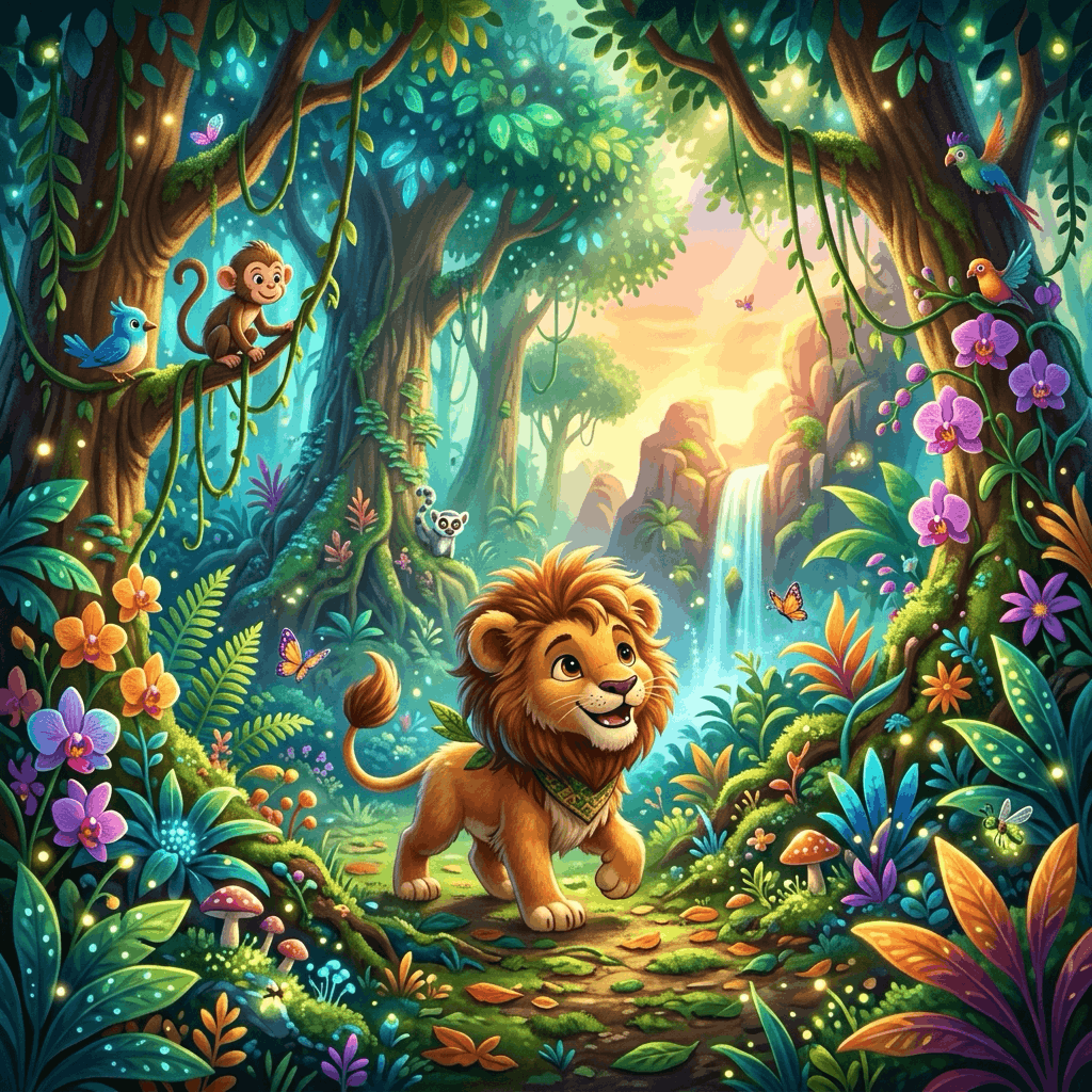 the Lion and the Little Friend